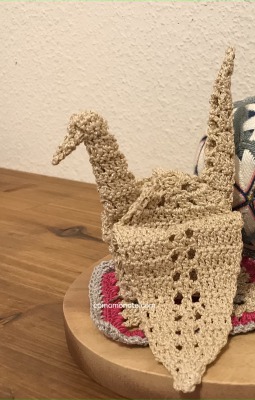手編み鶴