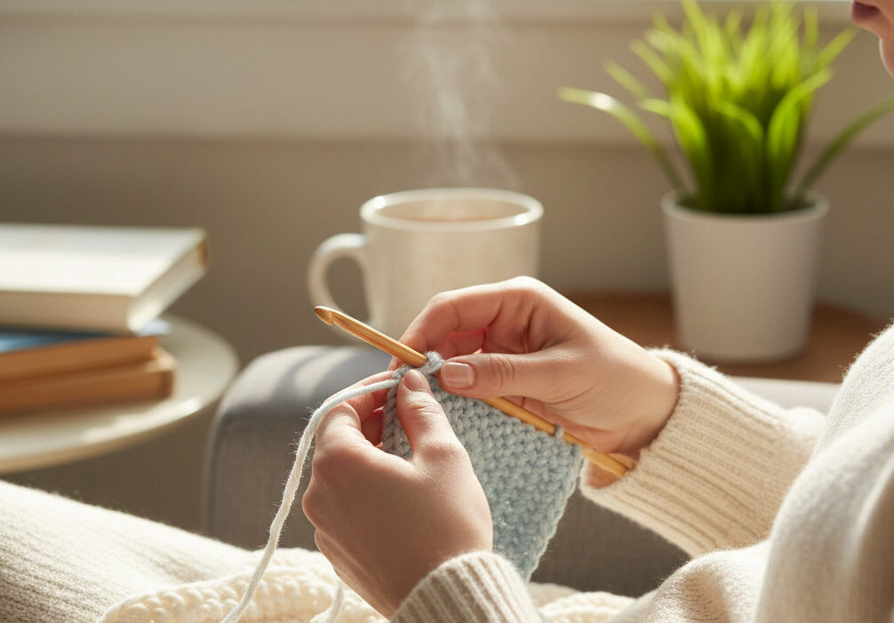 心地よい編み物の時間とリフレッシュ術