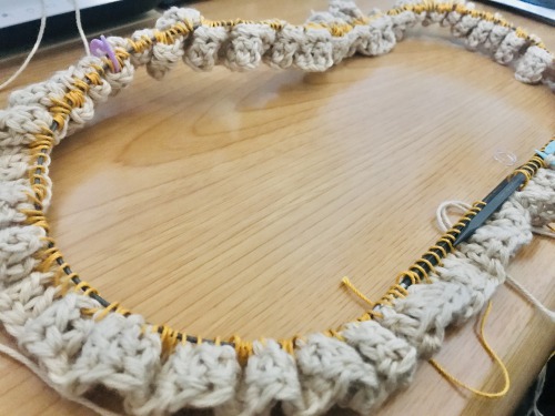 編み出し糸の代用方法