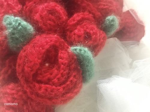 かぎ針編みの薔薇の編み方